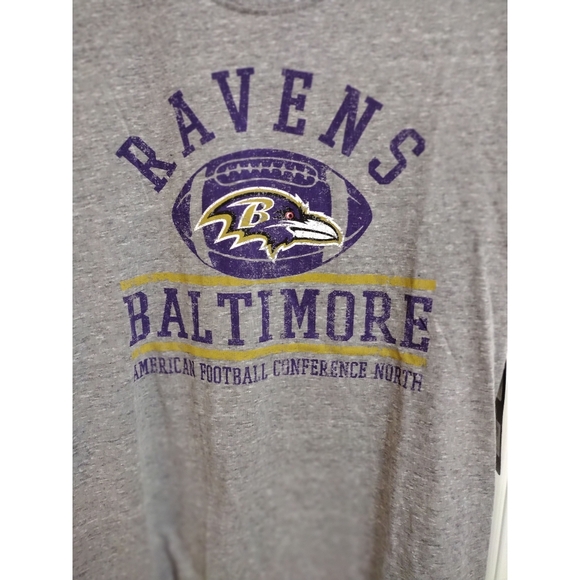 NFL Team Apparel Baltimore Ravens Tee NWT Men's Large - Picture 3 of 5